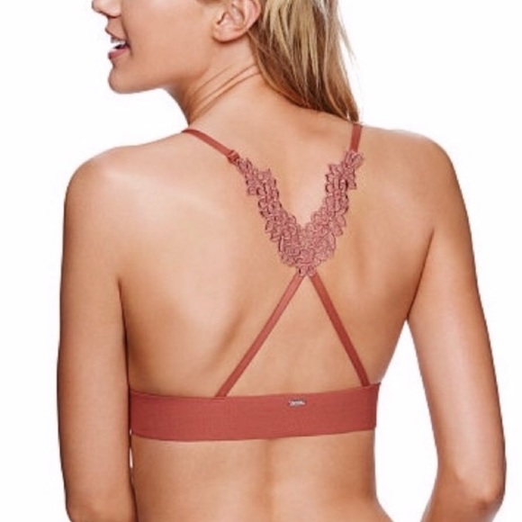 Victoria's Secret PINK Lace Triangle Bralette - Picture 2 of 5